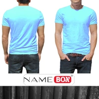 NameBox Versatile Men’s Round Neck T-Shirts - Pure Cotton - Combo 4 - Large