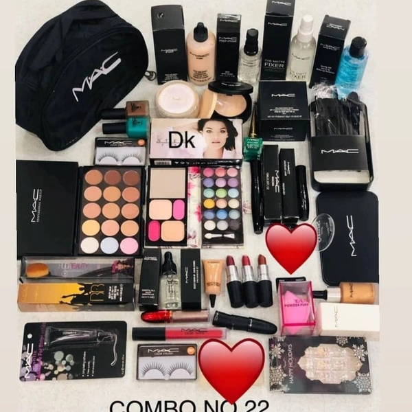 Mac Black Basic Makeup Combo
