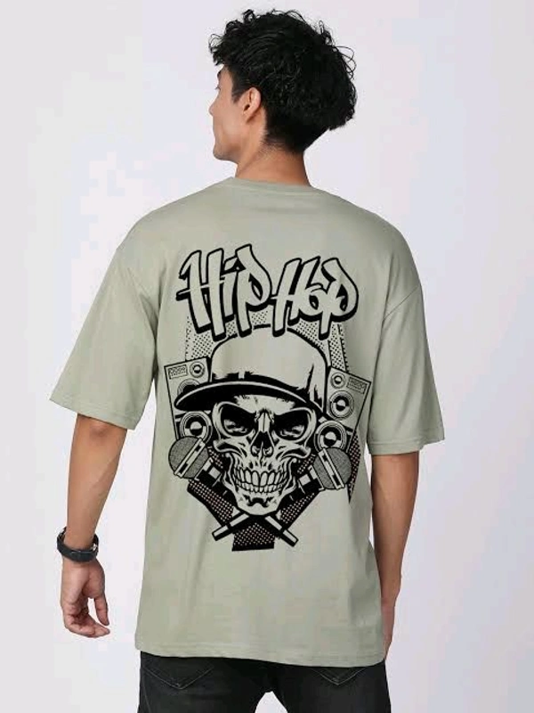 Iconix Oversized Printed Tshirt  - Olive