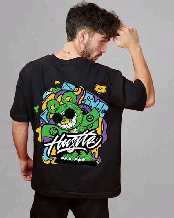Iconix Oversized Printed Tshirt  - Black