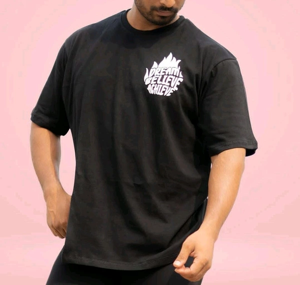 Iconix Oversized Printed Tshirt  - Black