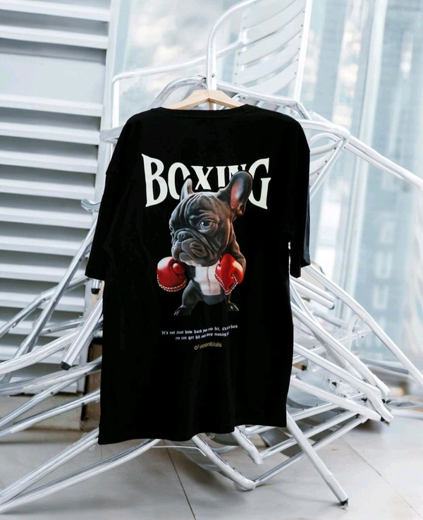Iconix Oversized Printed Tshirt  - Black