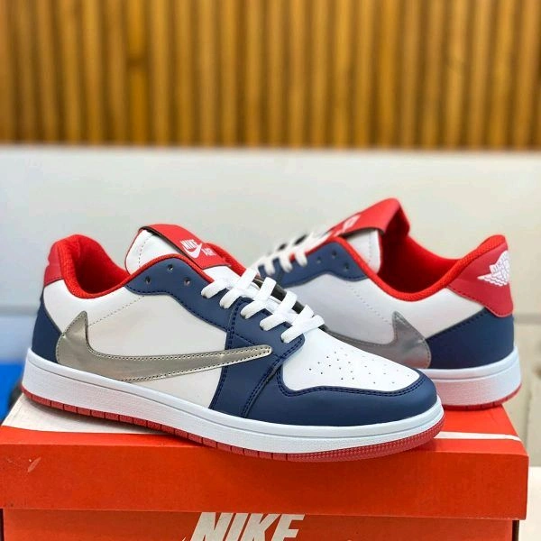 Air Jordan Travis Scott X Fragment Low Blue Grey - Pigment Indigo, 6