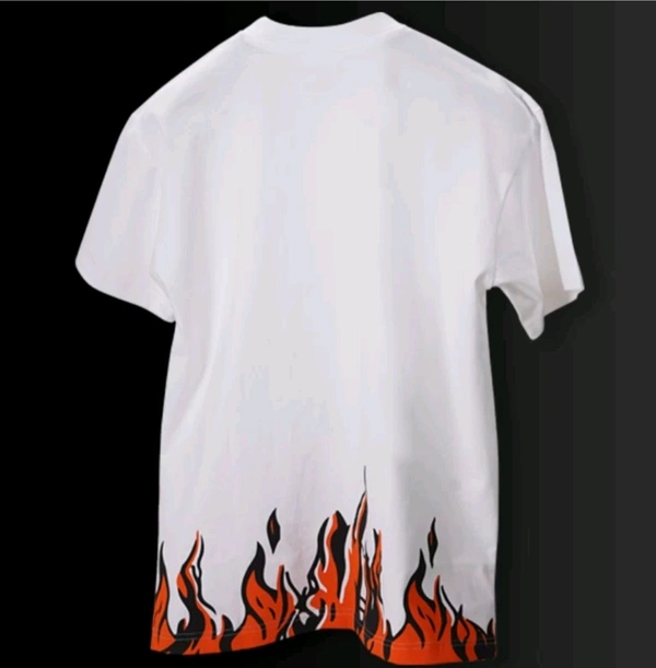 Iconix Oversized Printed Tshirt  - White, L