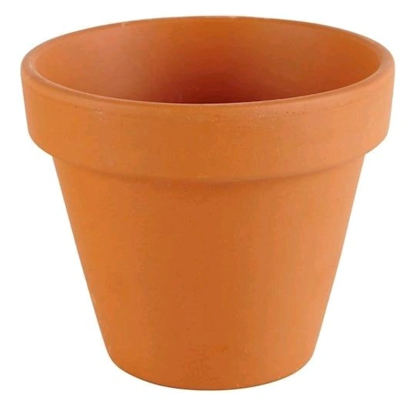 Flower pot Of Clay/mittti - Brown, Small