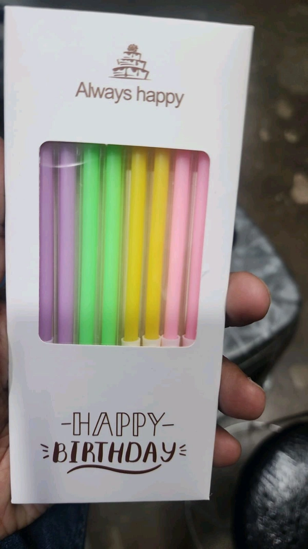 Fancy Straight Candles