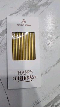 Fancy Straight Candles