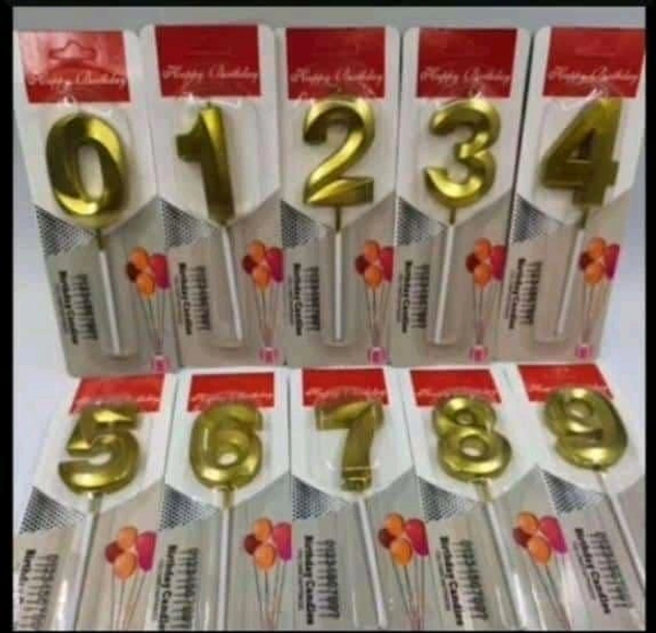 Golden No. Candle