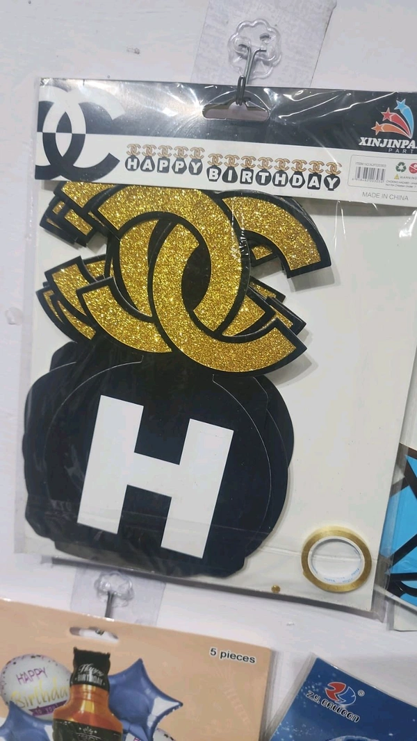 Fancy  Glitter Banner