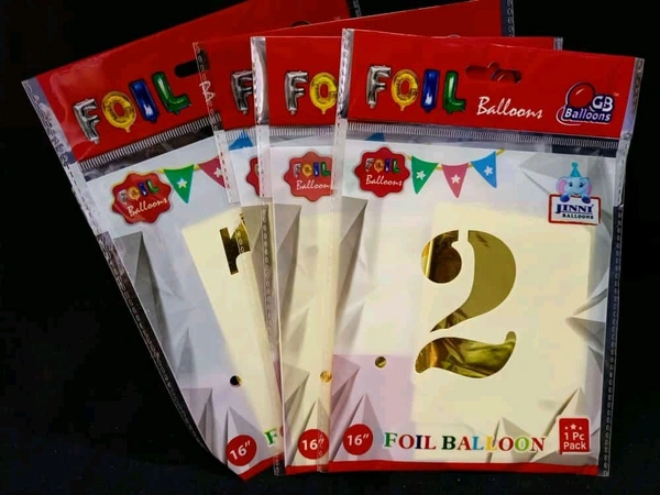 Alphabet And Number Foil