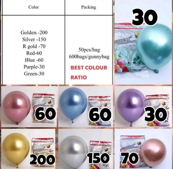 Chrome Balloons 