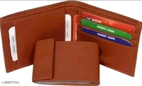 Artificial Leather Belt & Wallet Combo Special Men Selection - Black, 28.