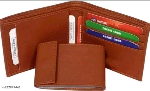 Artificial Leather Belt & Wallet Combo Special Men Selection - Black, 28.