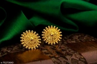 Catalog Name:*Stylo Earrings & Studs* - Pirate Gold, Free Size