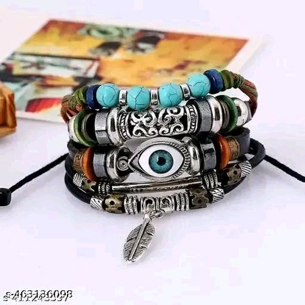 Evil Eye Bracelet | Bracelet For Men | Men Bracelet | Bracelet For Boy | Boy Bracelet - Free Size