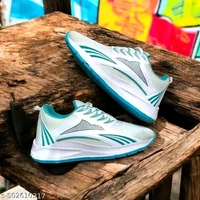 Relaxed Graceful Men Sports Shoes* - White, IND-6