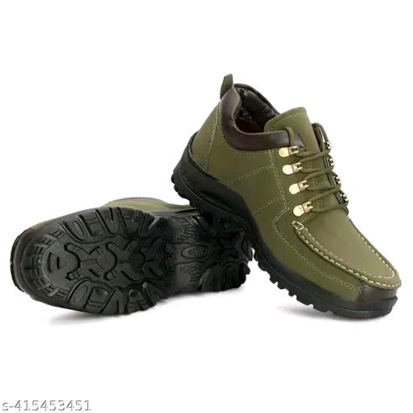 M3NNN GROUP Green shoes For Men Red cheif Casual Shoes For Men Woodland Shoes - Japanese Laurel, IND-8