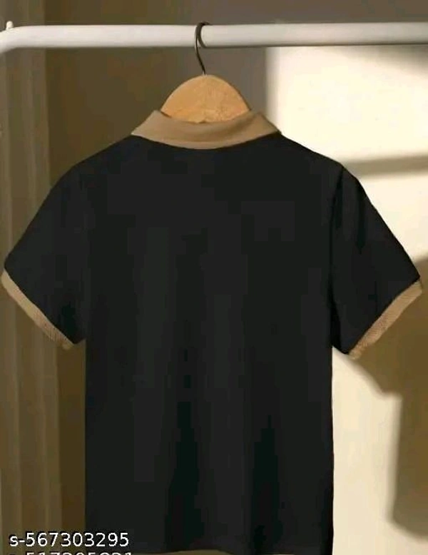 Mens Cutsew Collar Tshirt Halfsleeve - XL