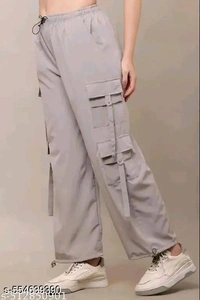 Grey 6 pocket trouser for girls and woman - S