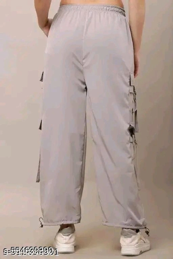 Grey 6 pocket trouser for girls and woman - L