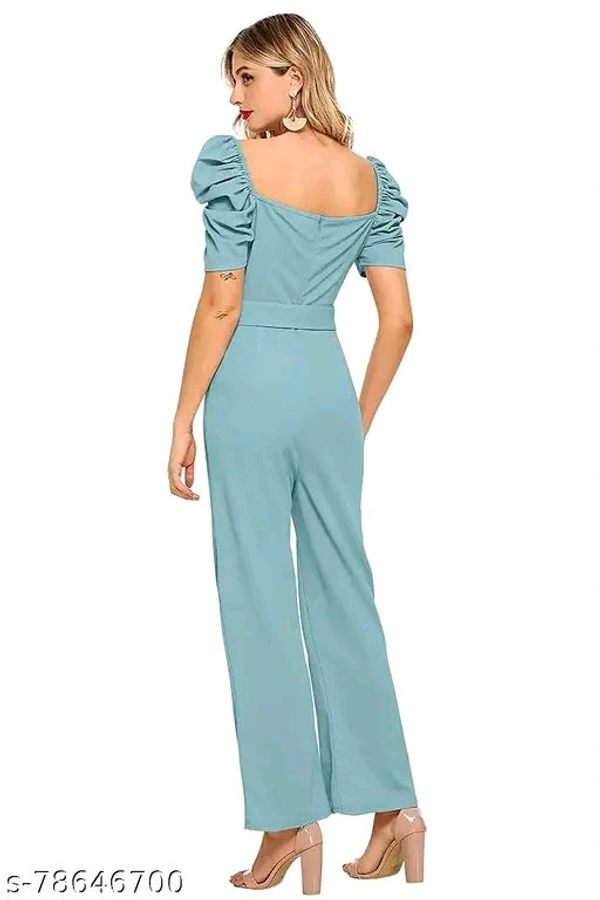 Trendystore New Launch Women Jumpusuit With Belt - XXL