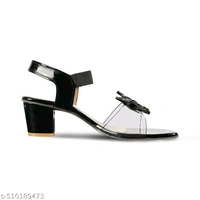 Latest women heels Women Fashion Sandal | Transparent Fancy Heels for Women | Bridal - IND-6