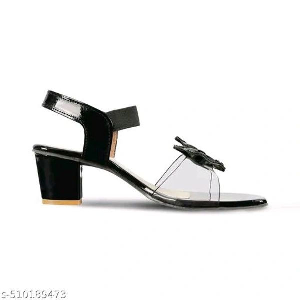 Latest women heels Women Fashion Sandal | Transparent Fancy Heels for Women | Bridal - IND-6