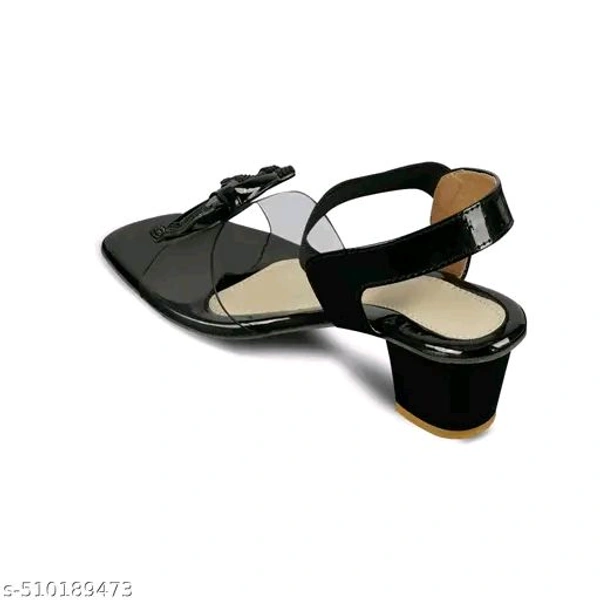 Latest women heels Women Fashion Sandal | Transparent Fancy Heels for Women | Bridal - IND-8