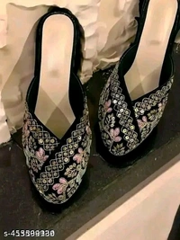 Creative fashion branded heel sandal - IND-8