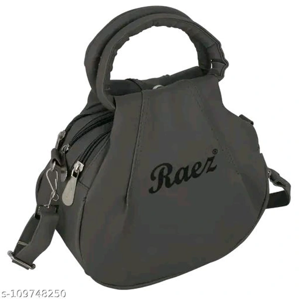 Reaz Stylish Sling Potli Bag (Grey) - Mine Shaft