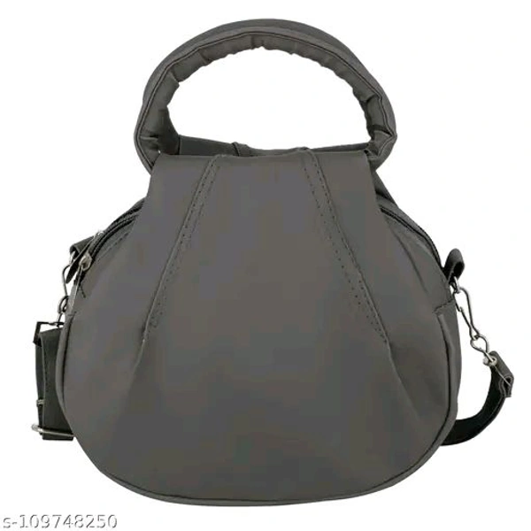 Reaz Stylish Sling Potli Bag (Grey) - Mine Shaft