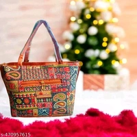 Trendy Multicolor Printed Handbag for Women - Designer Shoulder Bag with Tassel, Lightweight & Durable Ladies Purse for Casual, Office & Party Wear