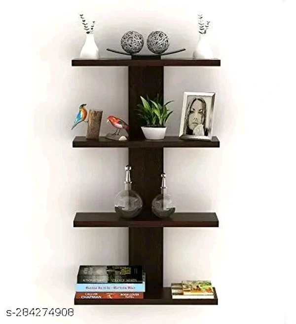 wooden Wall Shelves 1 danda 4 shelf