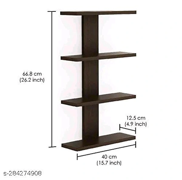 wooden Wall Shelves 1 danda 4 shelf