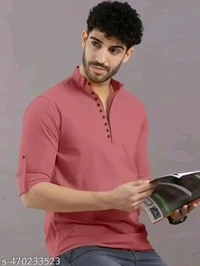 Mens Kurta , Mens Short kurta , Kurta Shirt for Mens - Clairvoyant, S