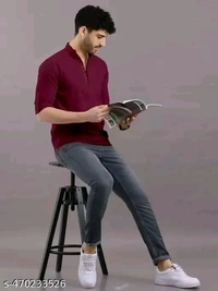 Mens Kurta , Mens Short kurta , Kurta Shirt for Mens - Mandy, L