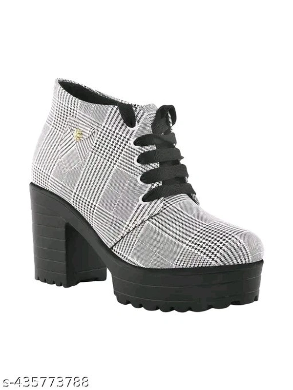 TRYME Stylish & Comfortable Fashion Block Heel Boots For Womens & Girls - IND-5