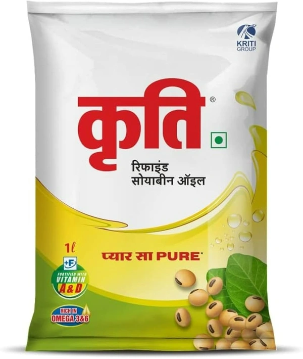 Kriti Refined Soyabean Oil - 1 lit