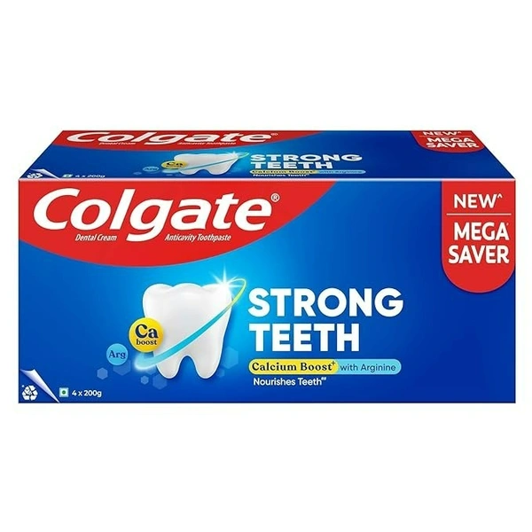 Colgate Strong Family Pack (200*4) - 800 gm