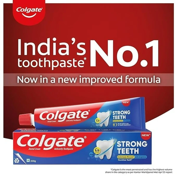 Colgate Strong Family Pack (200*4) - 800 gm