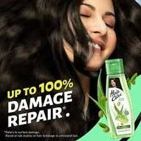 Hair & Care Damage Repair Non-Sticky Hair Oil with Aloe Vera, Olive Oil & Green Tea - 200 ml