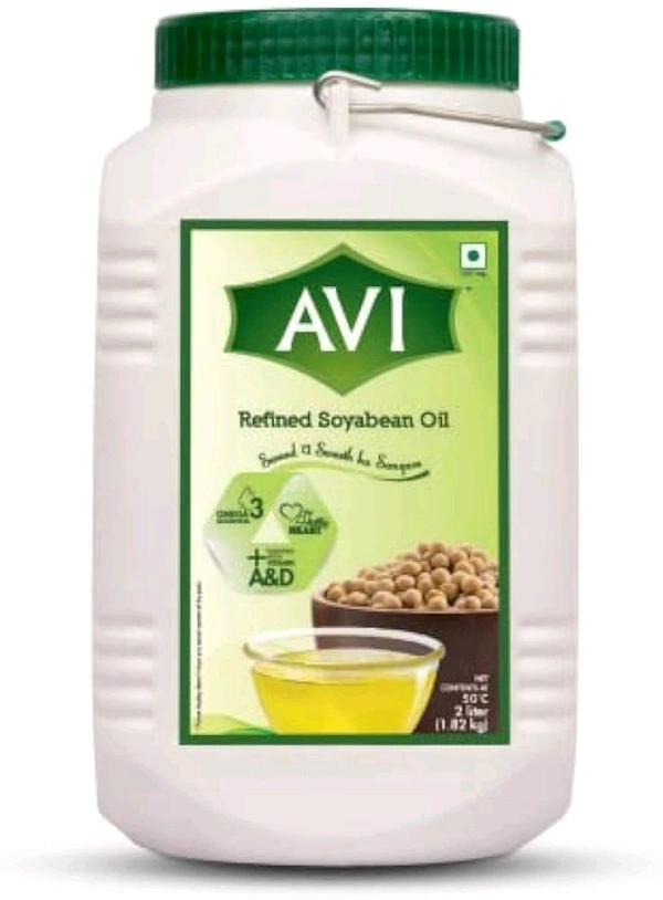 AVI Refined Soyabean Oil Can - 15 Kg