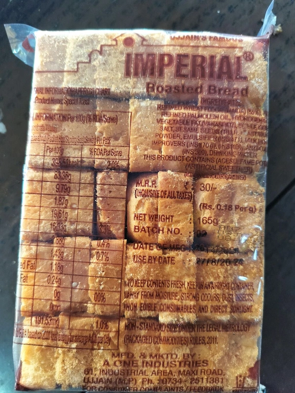 Imperial Toast
