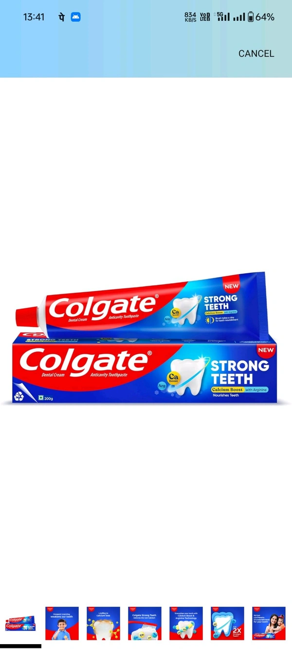 Colgate Strong Teeth 200 Gm