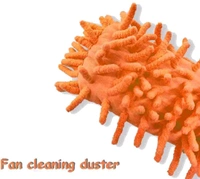 Flexible Fan Cleaning Brush - orange
