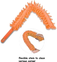 Flexible Fan Cleaning Brush - orange