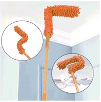 Flexible Fan Cleaning Brush - orange