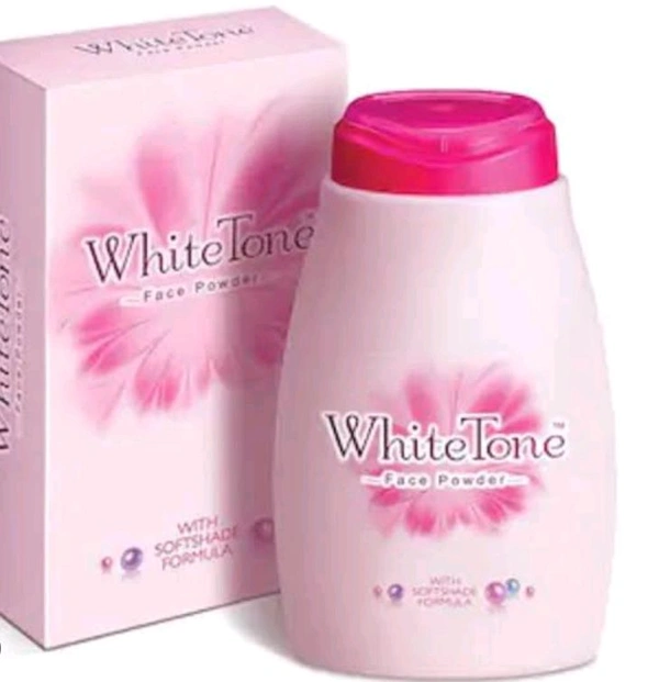 White Tone Face Powder - pink, 50g