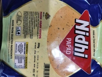 Nidhi Chana Papad 200 Gm
