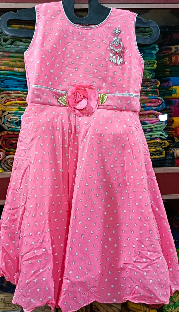Women's Kids frock - 24, Yellow
